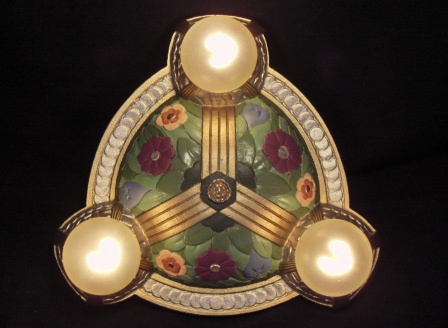 Vintage Art Nouveau Light Fixture